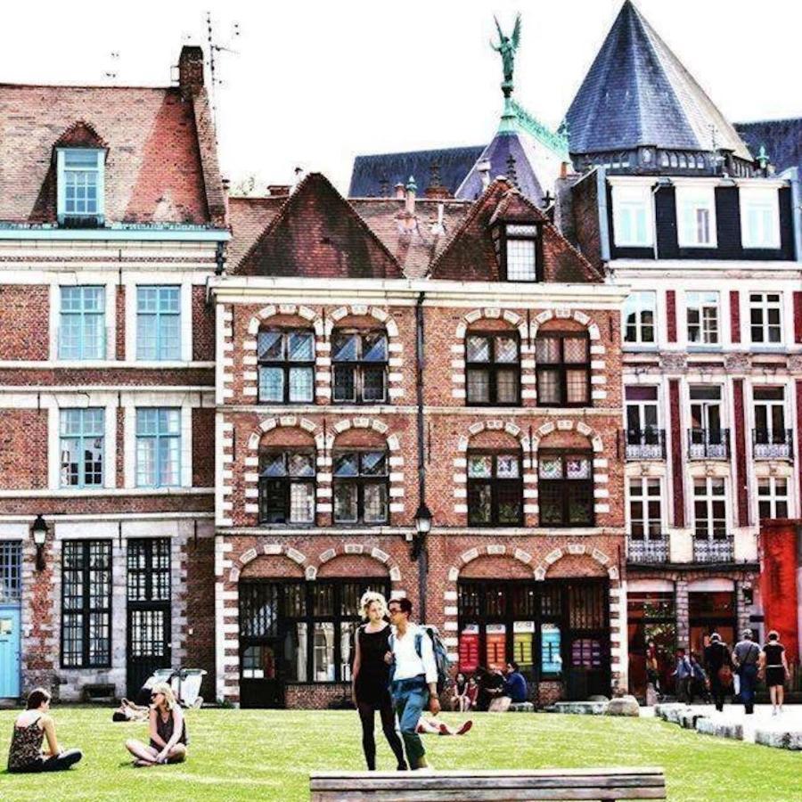 Appartement Design Hyper Centre Lille - Netflix Wifi Fibre - Parking Exterior photo